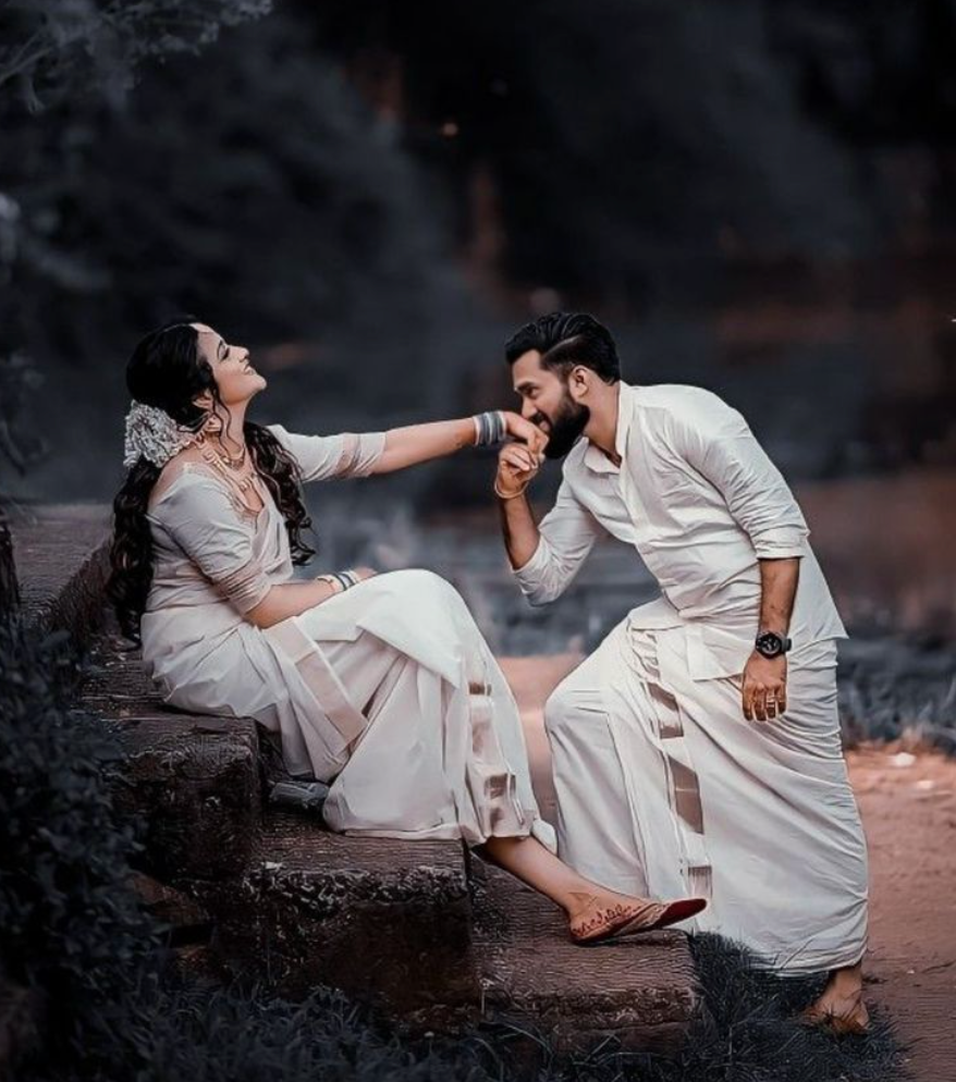 Intimate Wedding Moment